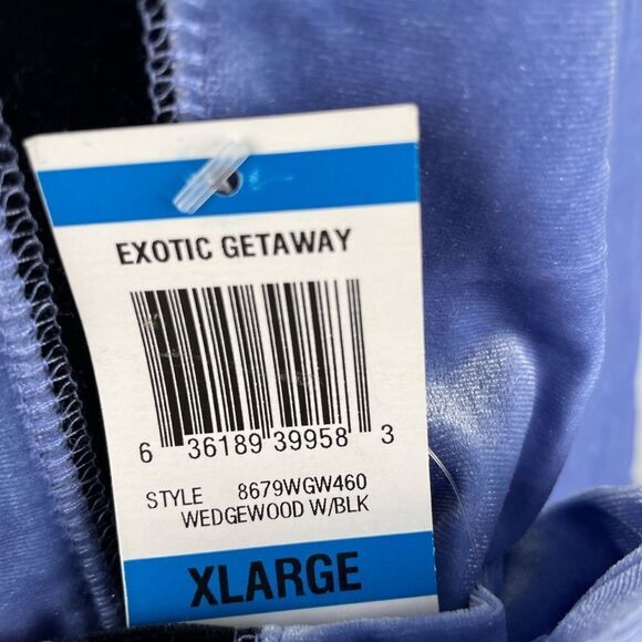 NWT JM Collection Pastel Velor Full Zip Jacket Size XL - Picture 6 of 8